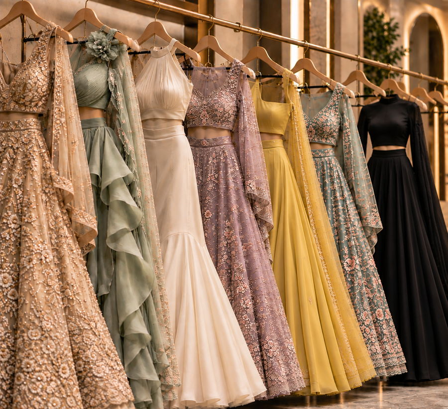 LEHENGA STITCHING